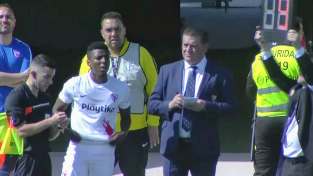 Joao Maleck ya debutó con el Sevilla Atlético
