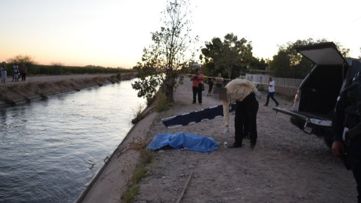 Muere joven en canal de Culiacán