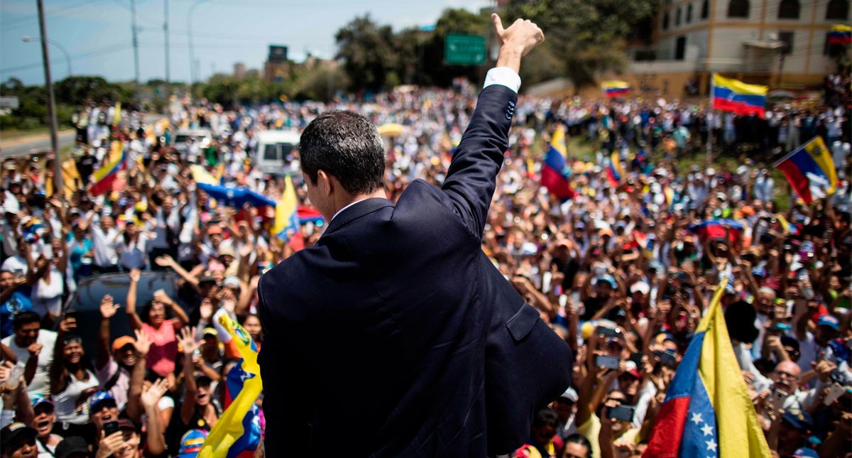 Estados Unidos celebra retorno a Venezuela del líder opositor Guaidó
