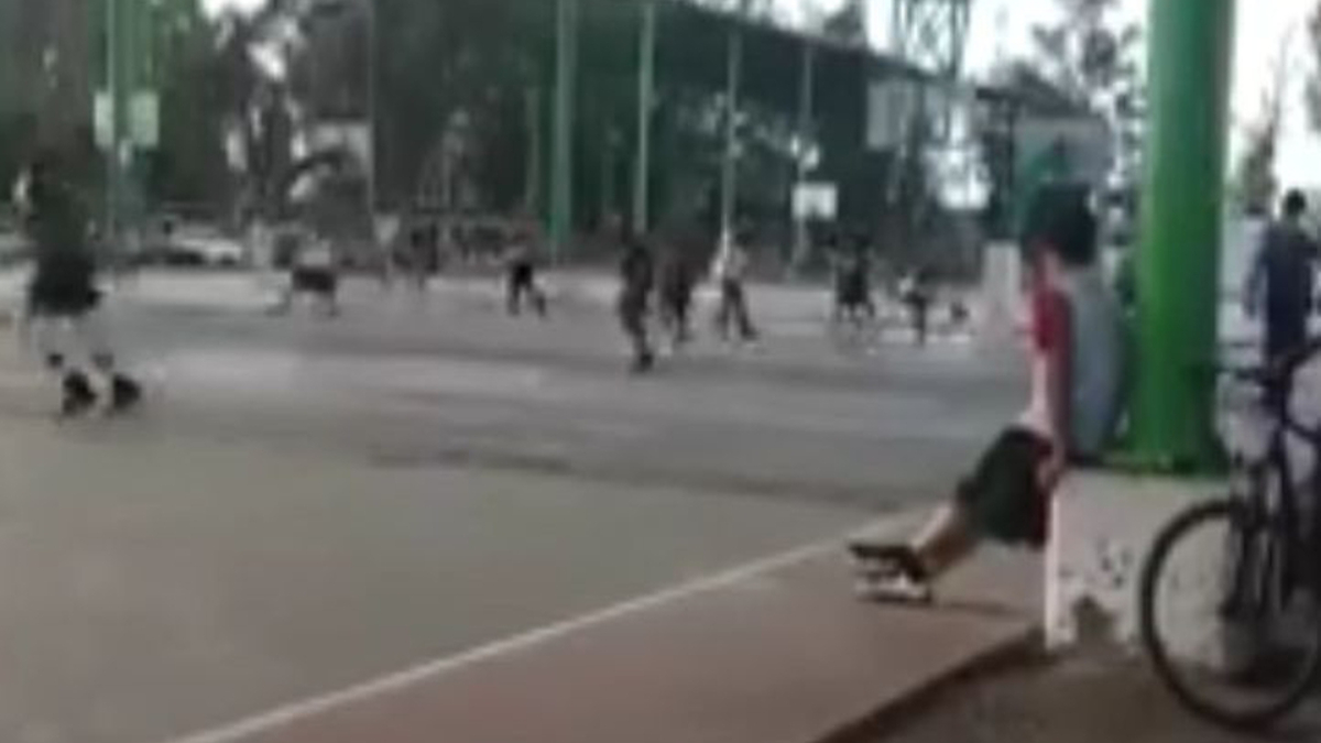 Balacera interrumpe partido de basquetbol en Sonora Balacera interrumpe partido de basquetbol en Sonora