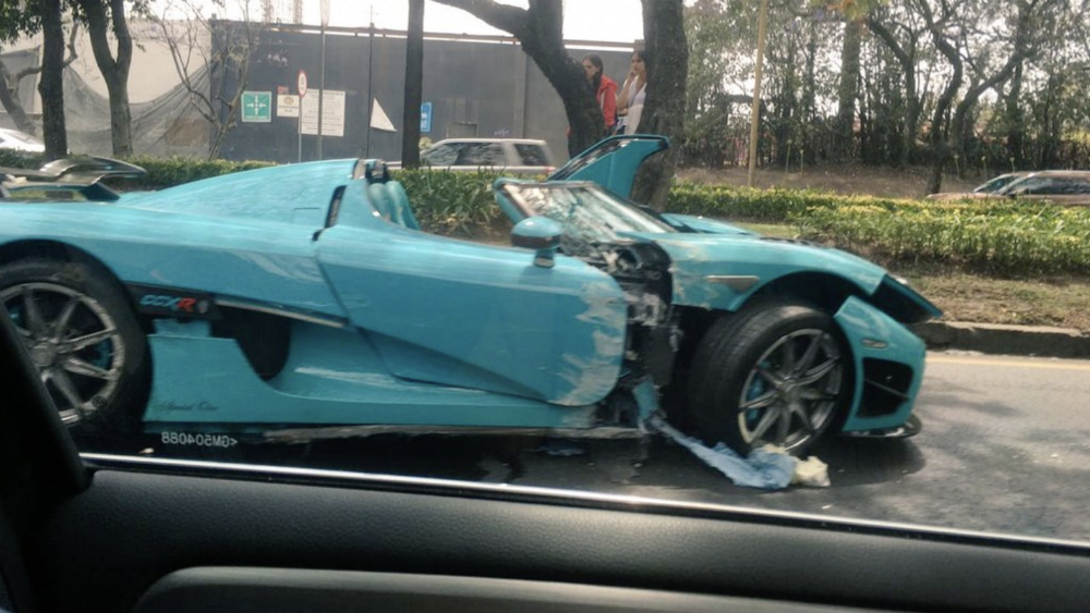 PGJ investiga al dueño del Koenigsegg CCXR accidentado en Reforma