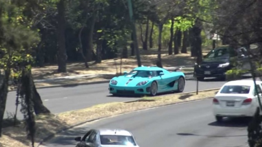 #Video Choque del Koenigsegg de 30 mdp en Reforma