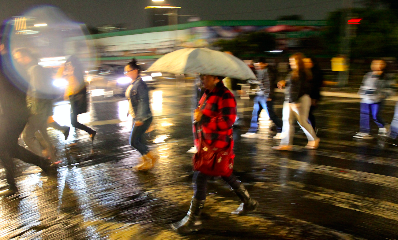 Alerta amarilla por lluvias en 12 alcaldías de la Ciudad de México