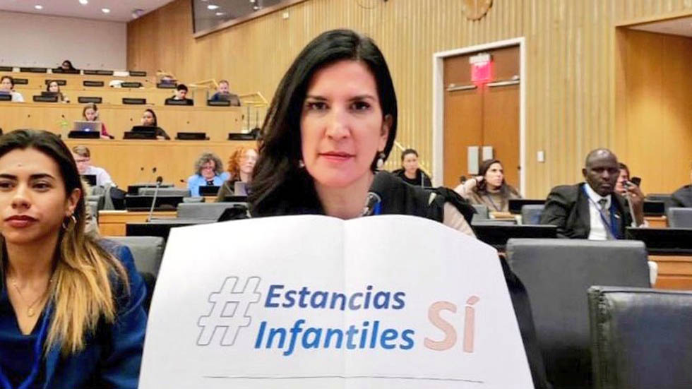 Panista se pronuncia a favor de estancias infantiles en la ONU