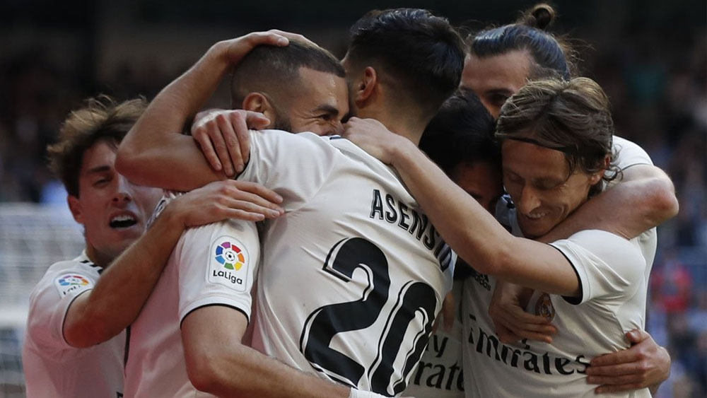 Real Madrid vence al Celta en regreso de Zidane