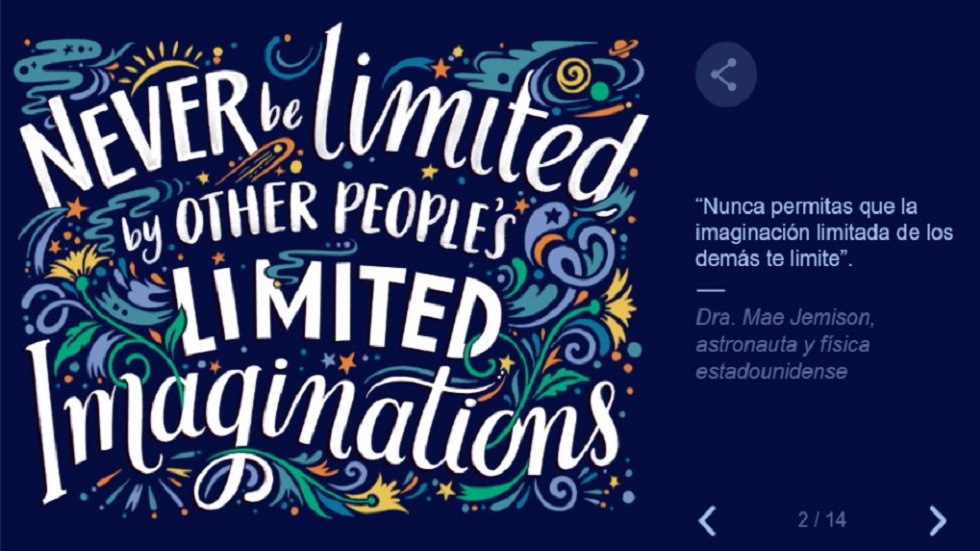 Google conmemora Día de la Mujer con frases célebres - mae-jemison