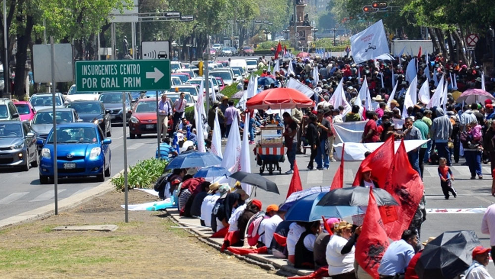 Prevén al menos cuatro movilizaciones en la Ciudad de México