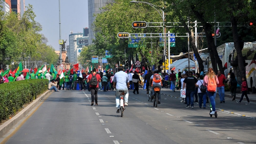 Al menos cinco movilizaciones este jueves en la Ciudad de México