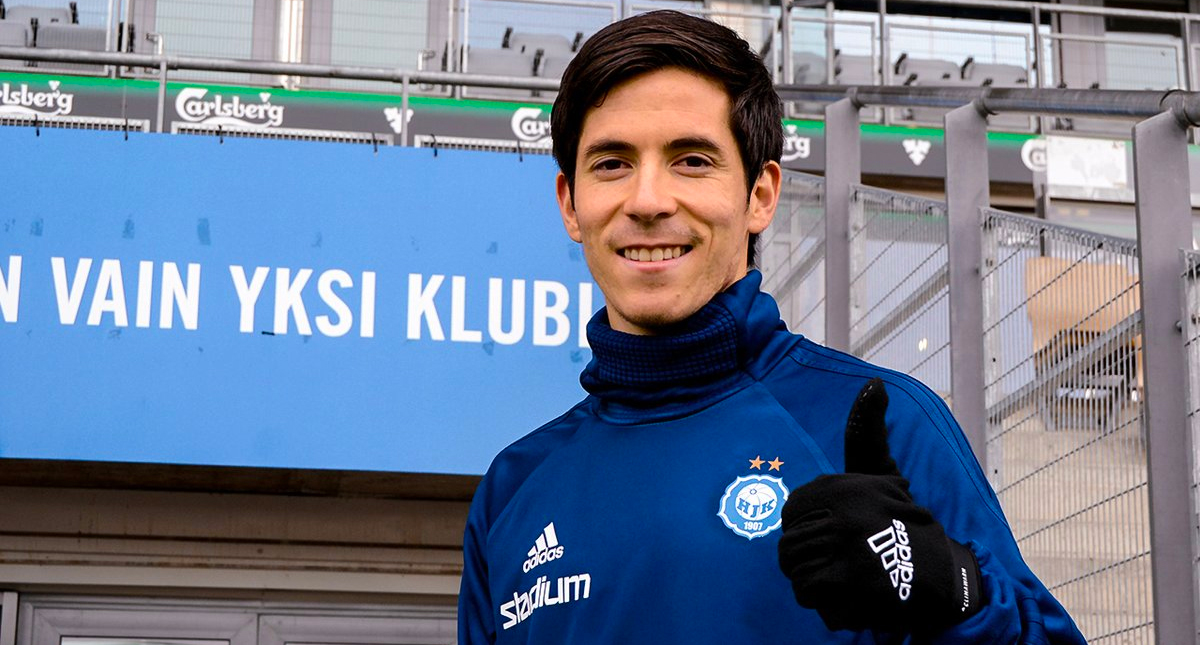 HJK Helsink de Finlandia presenta Marco Bueno como su nuevo refuerzo