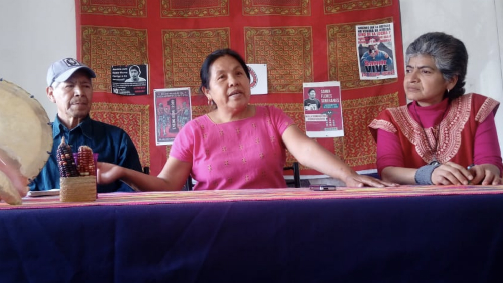 Carta a España es una simulación: Marichuy