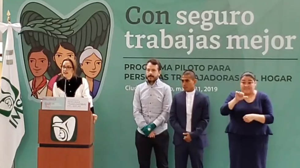 #Video IMSS lanza programa piloto para trabajadoras del hogar - marina-de-tavira