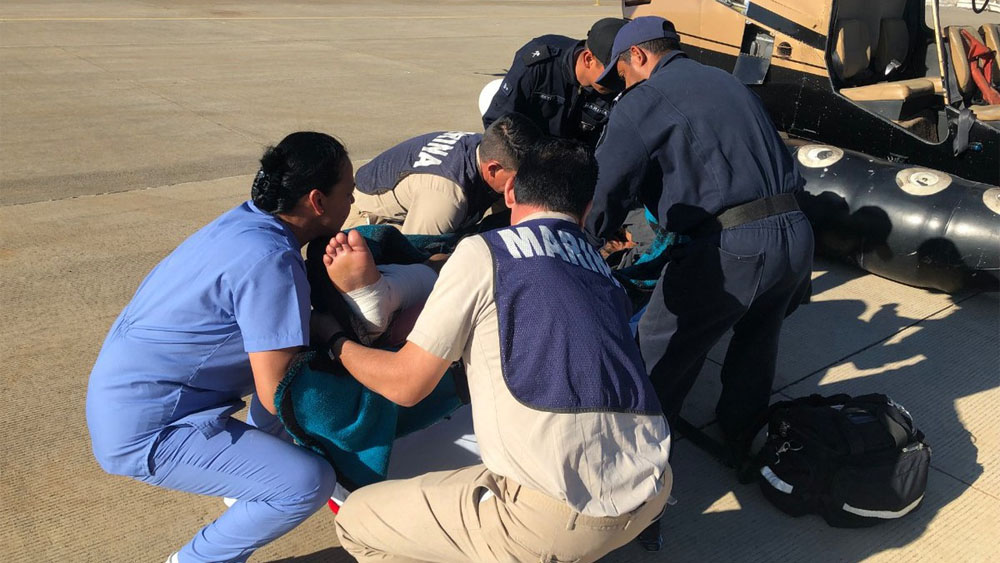 Equipos de México y EE.UU. se capacitan en rescate de personas