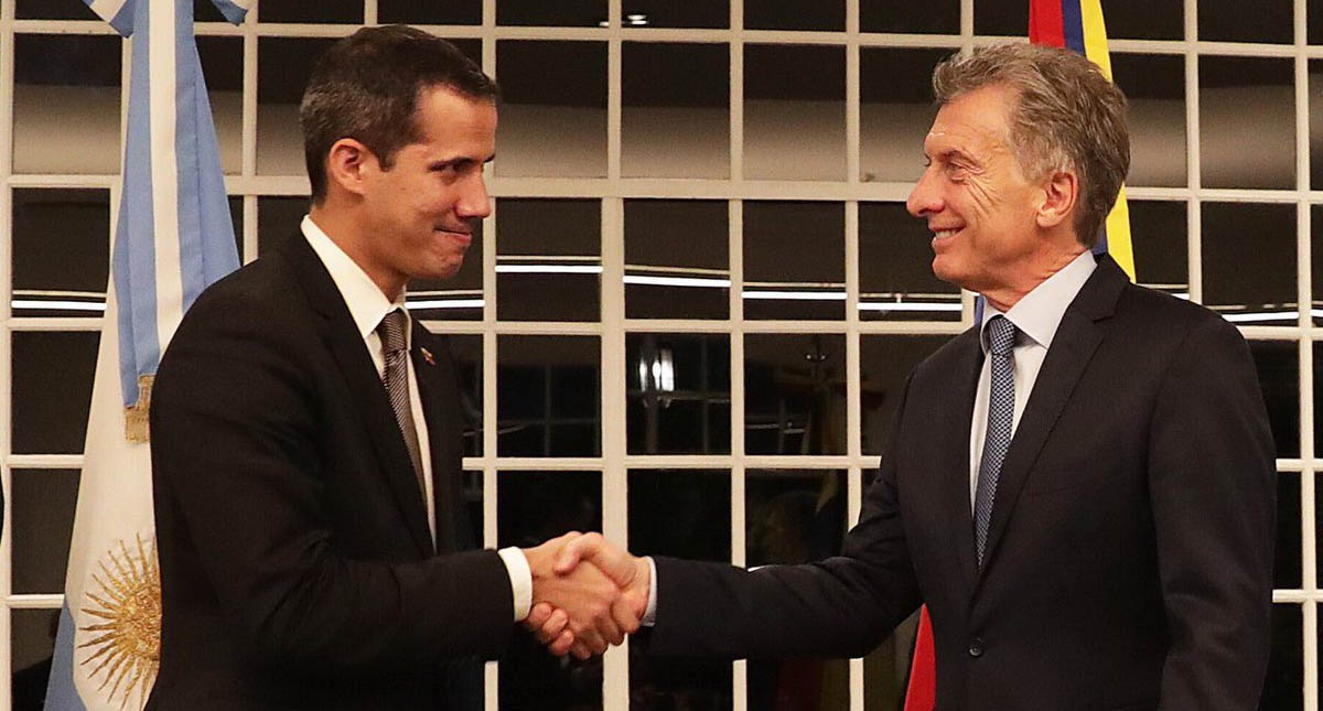 Macri recibe a Juan Guaidó en Buenos Aires Macri recibe a Juan Guaidó en Buenos Aires