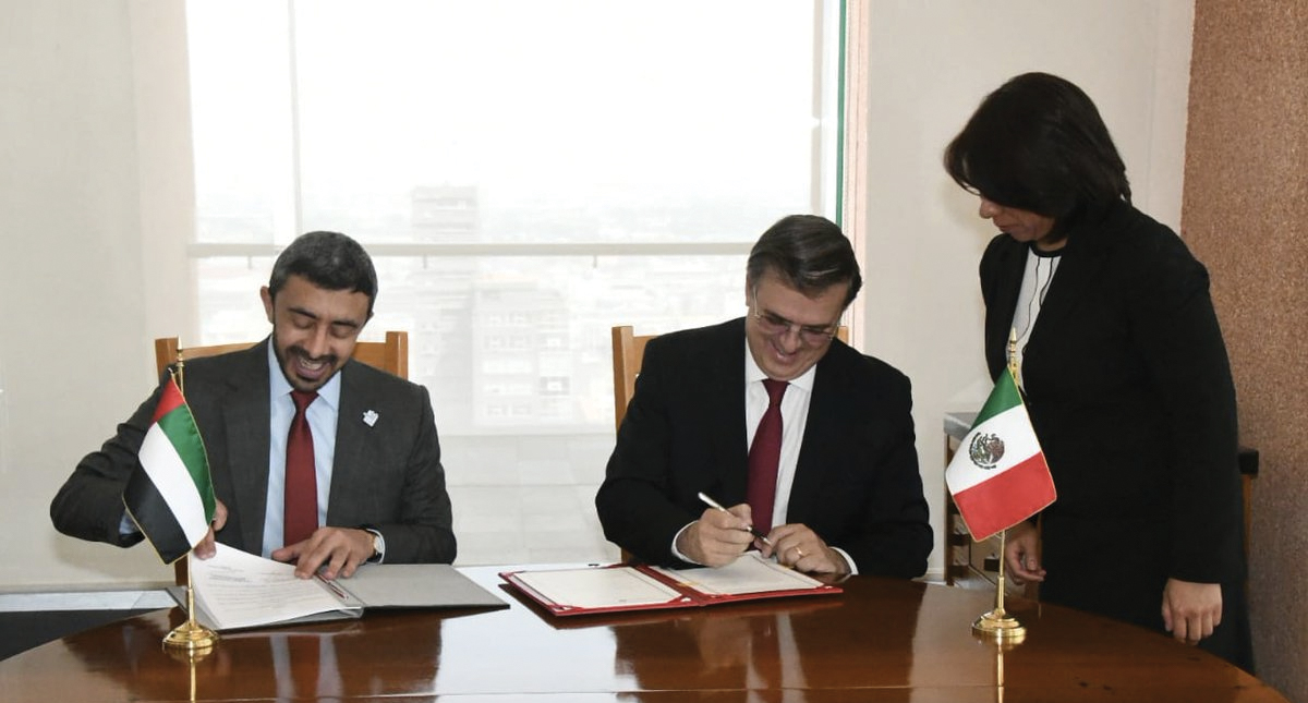 México y Emiratos Árabes ampliarán relaciones comerciales y culturales