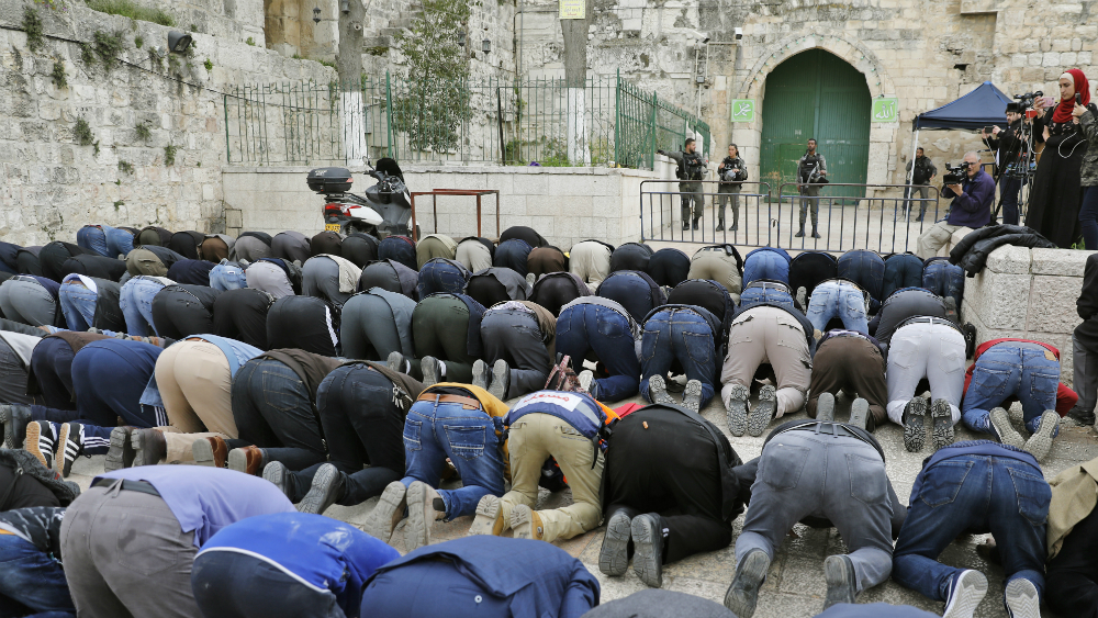 Palestinos denuncian escalada de Israel contra mezquita de Jerusalén Palestinos denuncian escalada de Israel contra mezquita de Jerusalén