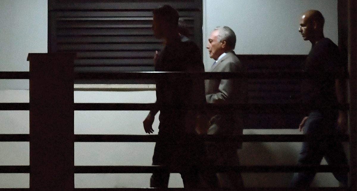 Michel Temer decidió no declarar en su primera comparecencia ante el juez