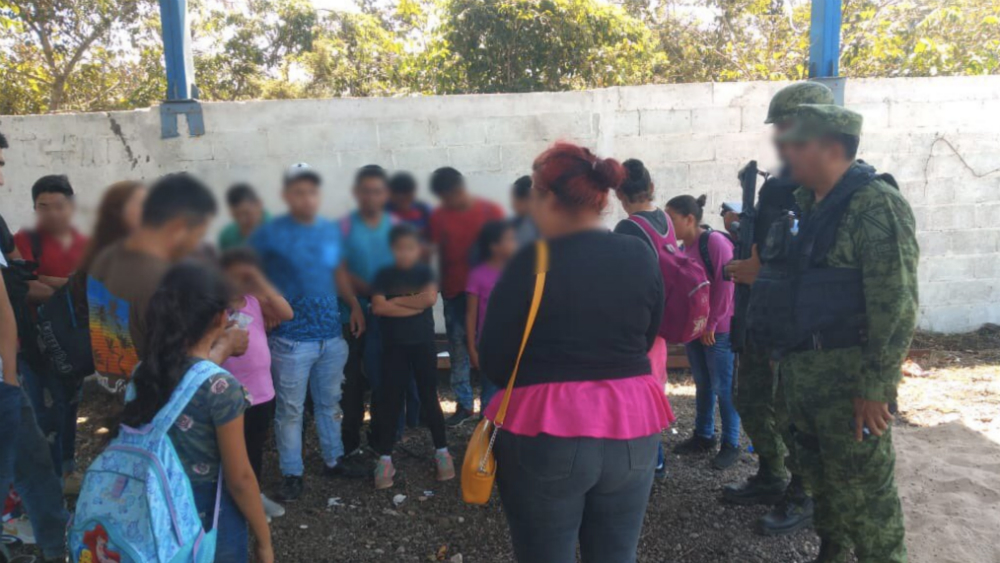 Rescatan a 34 migrantes centroamericanos en Altamira, Tamaulipas - migrantes-rescatados-altamira-tamaulipas