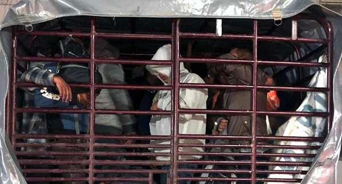 Rescatan a 103 migrantes en Chiapas, hay dos mexicanos detenidos