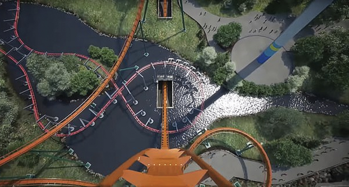 #Video La montaña rusa más alta, larga y rápida del mundo abrirá en Canadá