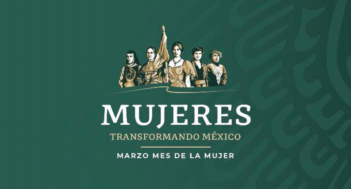 Gobierno celebra Día de la Mujer con nuevo logo