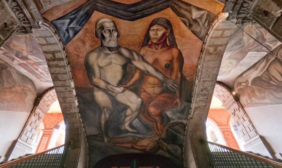 Historia viva: 500 años después de la Conquista de México - muralcortes