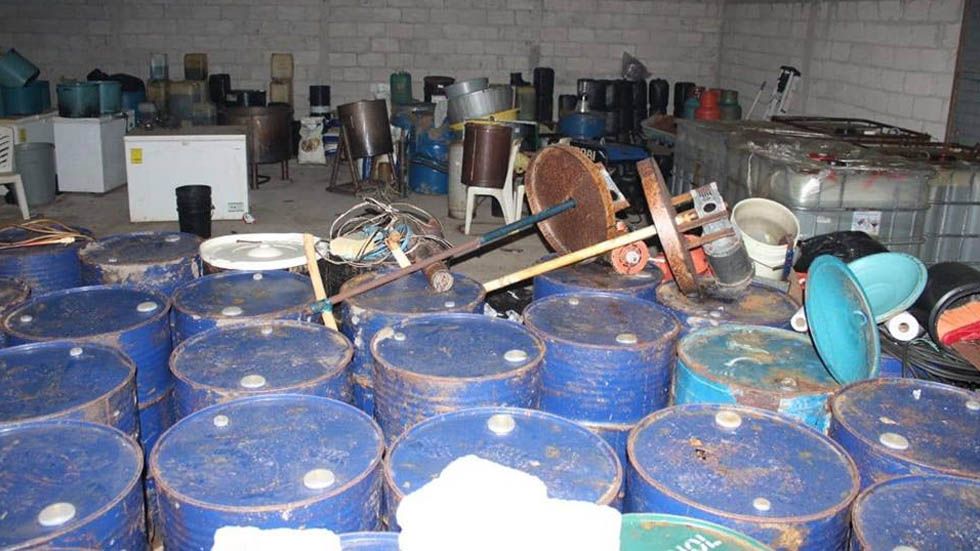 Desmantelan narcolaboratorio de "cristal" en Veracruz - narcolaboratorio-veracruz-cristal-tlalixcoyan-3