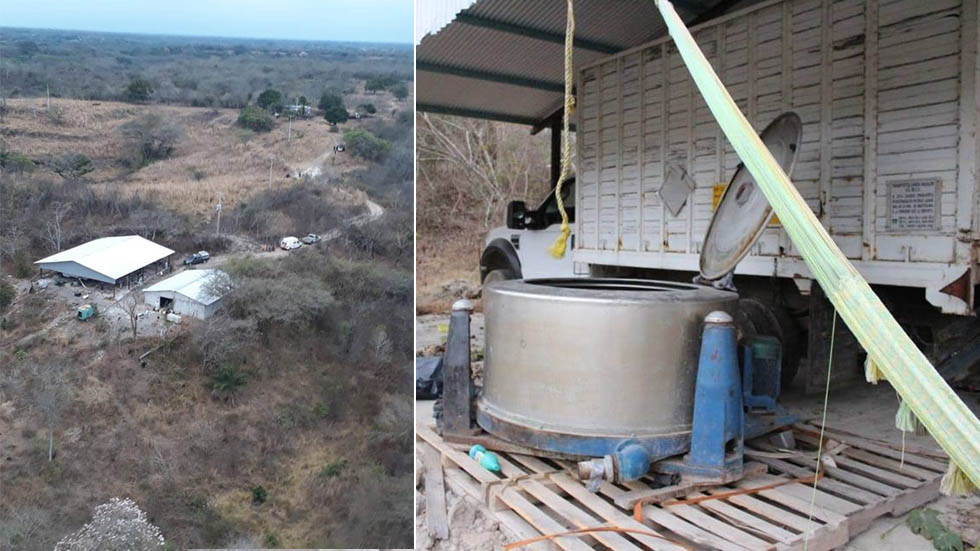 Desmantelan narcolaboratorio de “cristal” en Veracruz