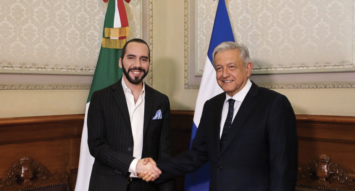 López Obrador se reúne con presidente electo de El Salvador