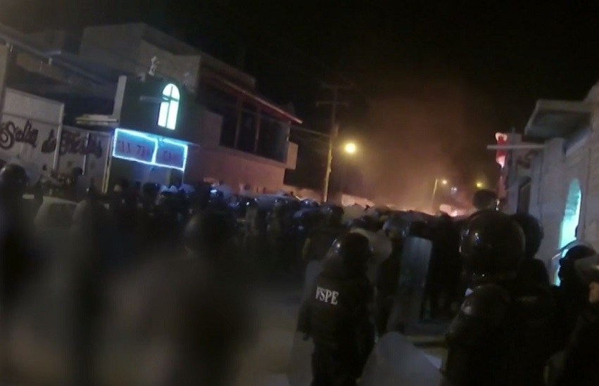 Imágenes de las primeras horas del operativo "Golpe de Timón" - operativo-santa-rosa-de-lima-3