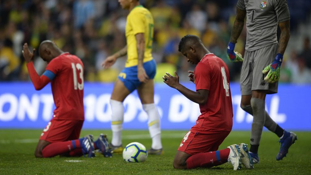 Panamá logra histórico empate ante Brasil