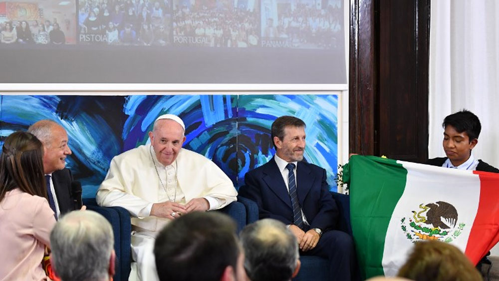 El papa Francisco recibe a delegación de Scholas México