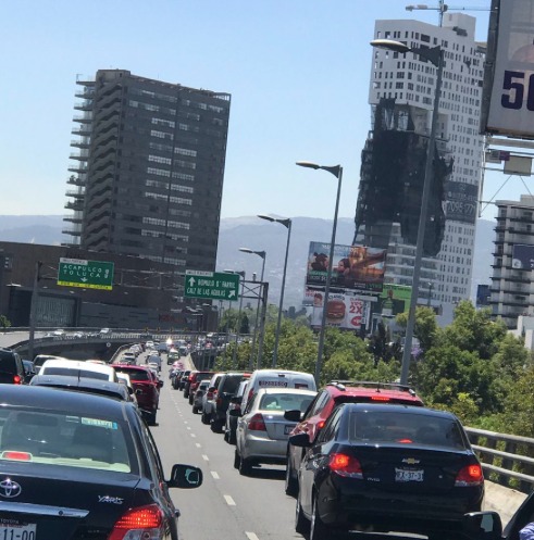 Restablecen circulación en Periférico Sur tras manifestación - periferico