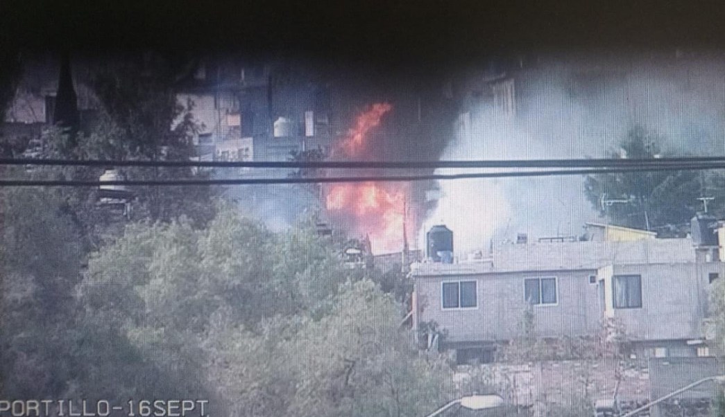 Controlan incendio de pipas en Milpa Alta; hay tres lesionados