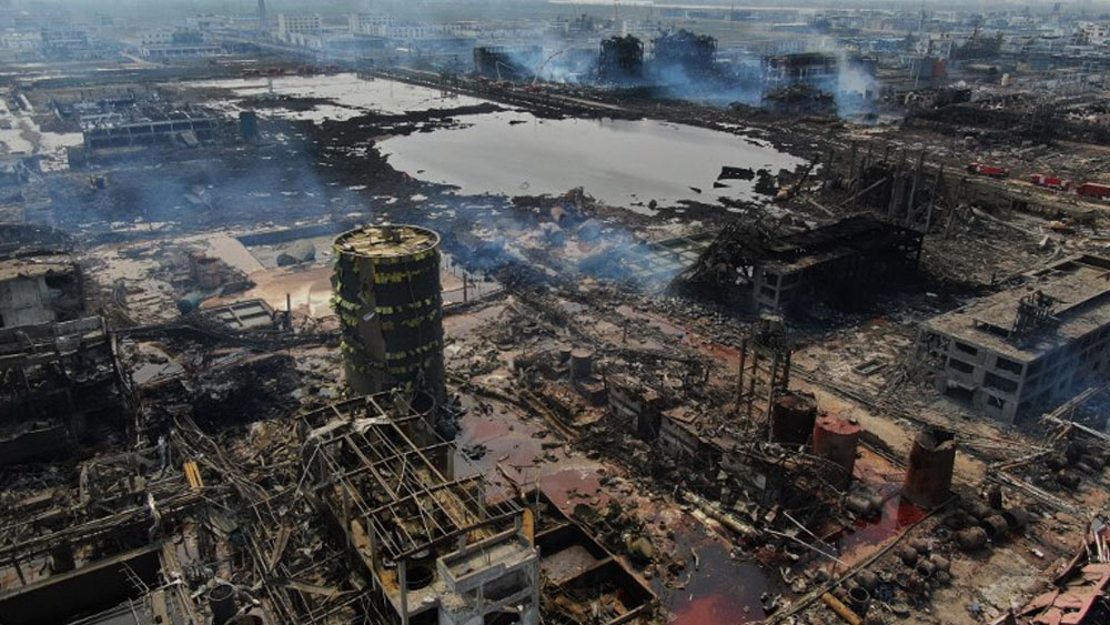 Suman 64 muertos tras explosión en planta química de China Suman 64 muertos tras explosión en planta química de China