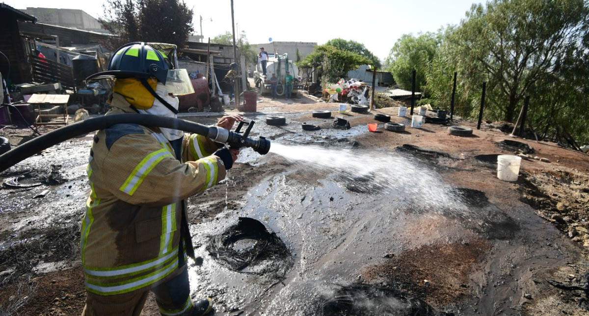 Explotan dos locales de pirotecnia en Chimalhuacán - polvorin-chimalhuacan-explosion-3