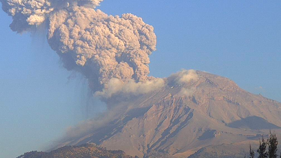 Nueva explosión del Popocatépetl; semáforo se mantiene en amarillo fase 2