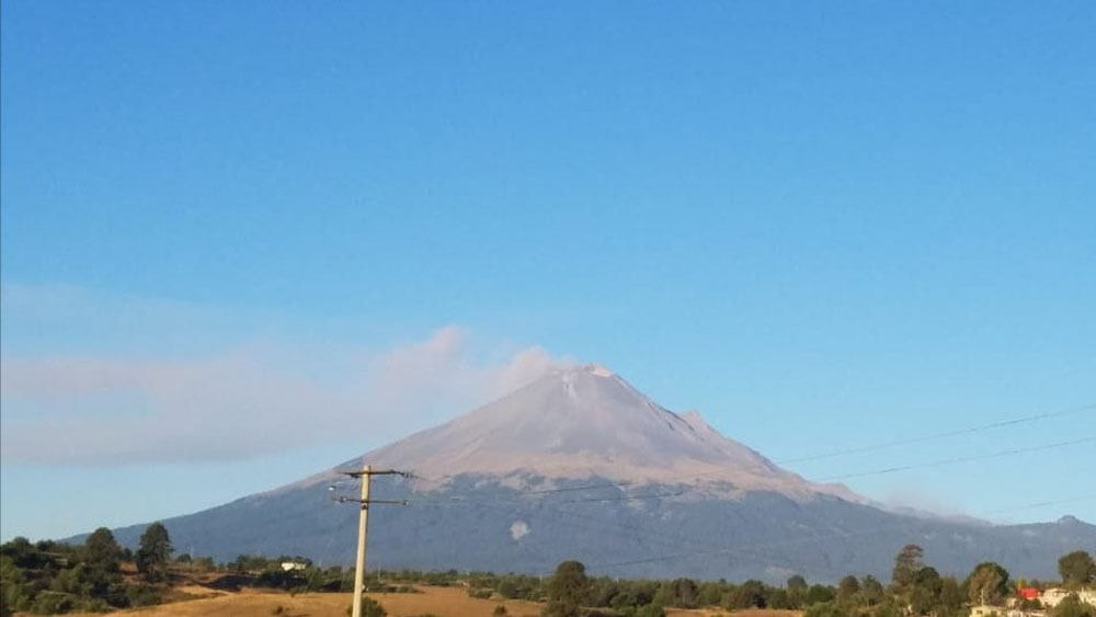 Activan protocolos de revisión en el Popocatépetl tras explosión
