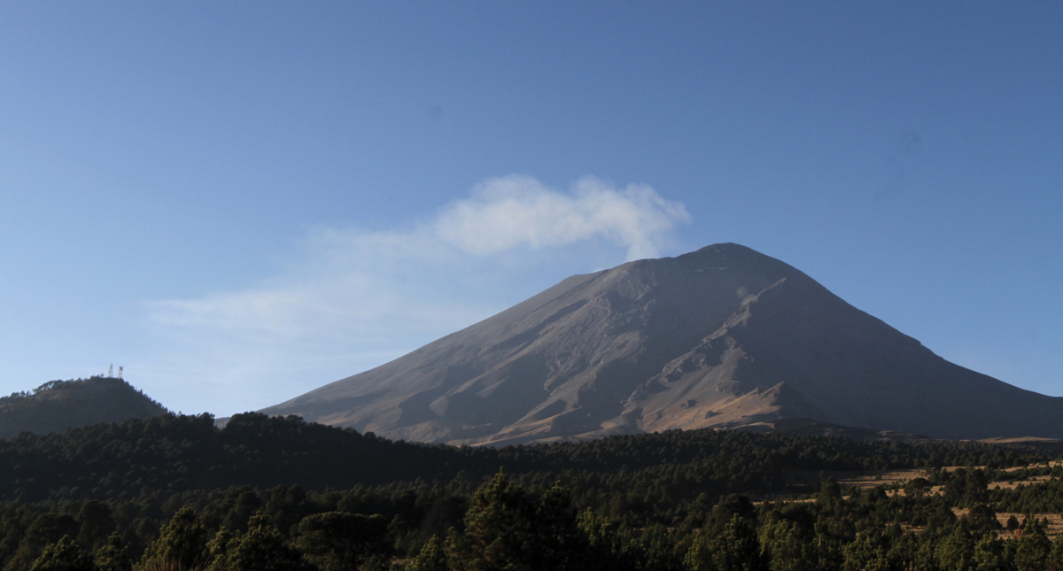 Popocatépetl ha tenido 119 exhalaciones en las últimas 24 horas