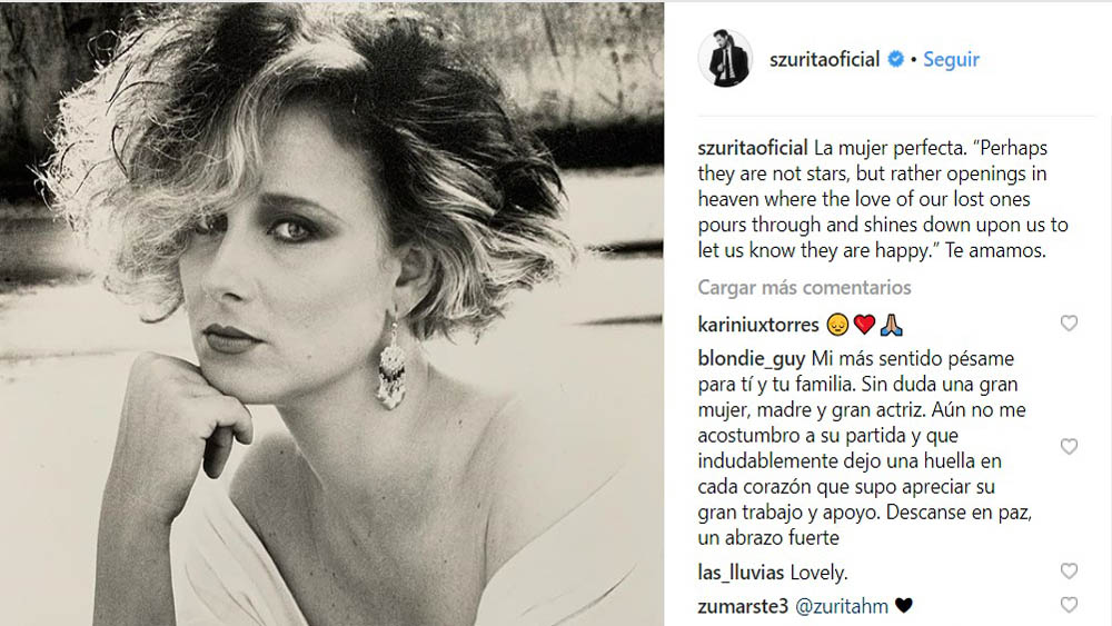 Emiliano Zurita comparte tierna foto de Christian Bach - post-de-sebastian-zurita-sobre-su-mama