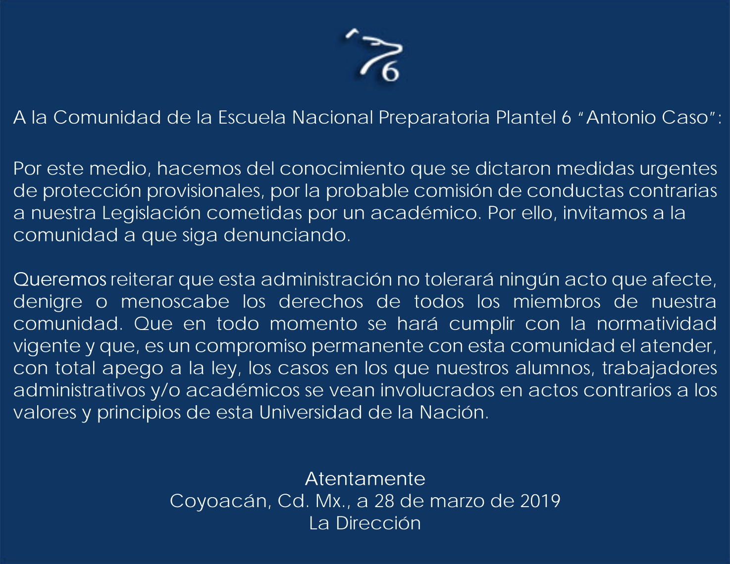 Acusan a profesor de la Prepa 6 de la UNAM de acosar a alumnas - prepa-6-unam-acoso-profesor