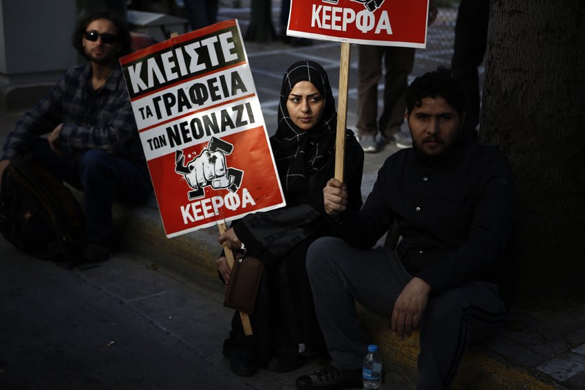 Protestan contra la 'islamofobia' en Atenas - protesta-atenas2