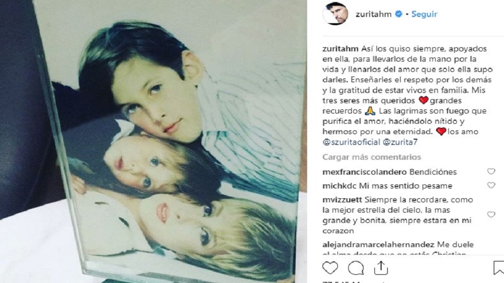 Estamos consternados: Humberto Zurita tras la muerte de Christian Bach - publicacion-de-humberto-zurita-por-muerte-de-christian-bach