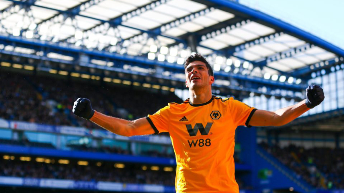 Golazo de Raúl Jiménez contra el Chelsea