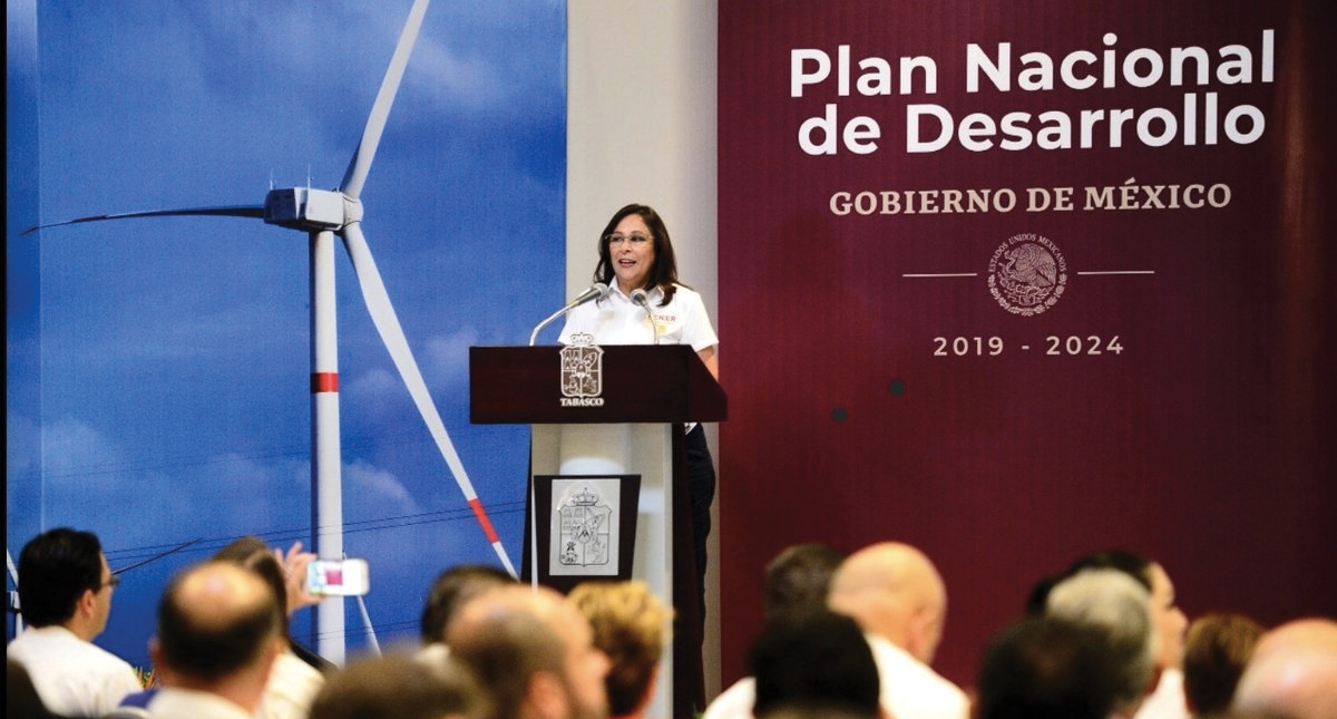 Rocío Nahle asegura que empresas privadas se incluirán en Plan Nacional de Desarrollo