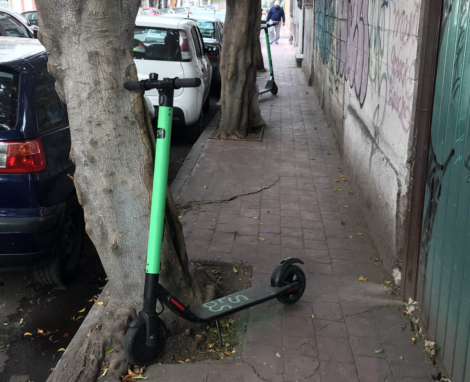 Remiten al corralón 150 bicicletas y scooters en la Miguel Hidalgo - scooter-grin-en-la-miguel-hidalgo