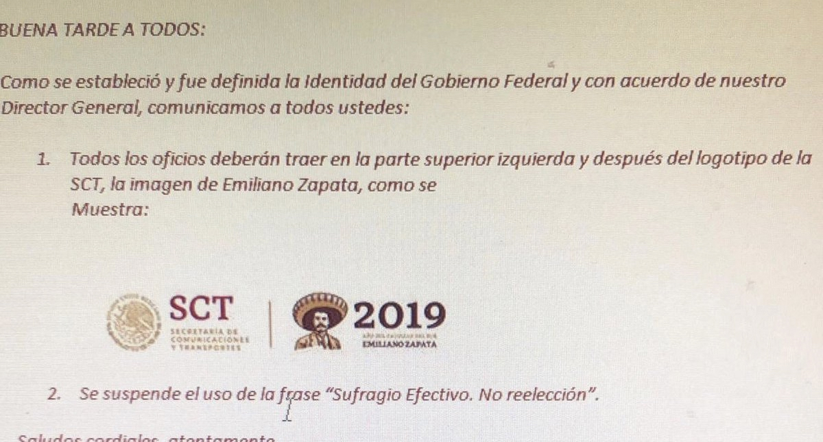 SCT aclara polémica por frase ‘Sufragio Efectivo. No Reelección’