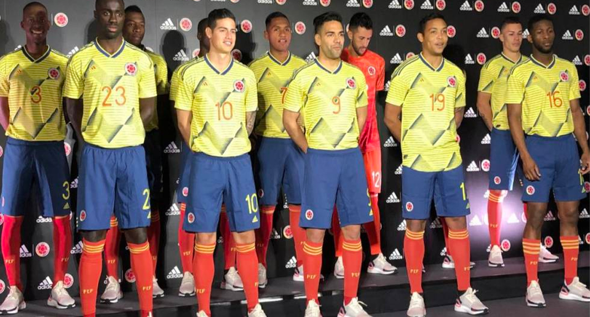 Argentina y Colombia presentan sus nuevos uniformes