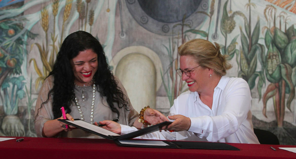 Semarnat y Cultura pactan colaboración para rescate del patrimonio