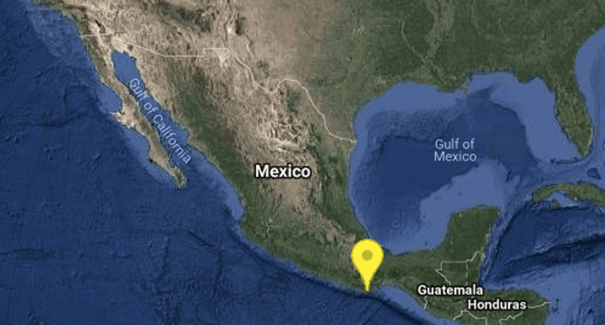 Sismo de 4.1 se registra en Oaxaca