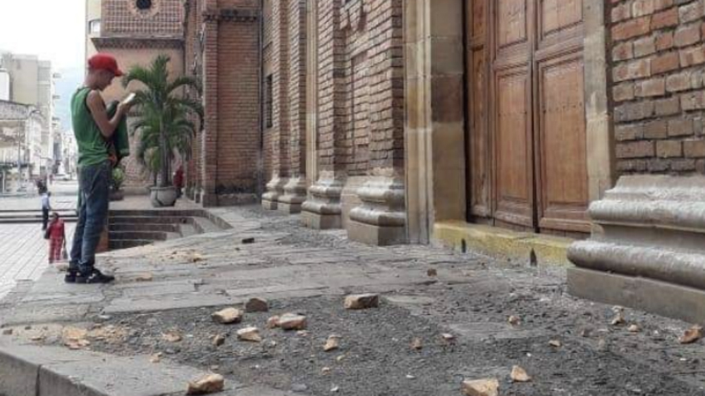 Sismo sacude Colombia este sábado
